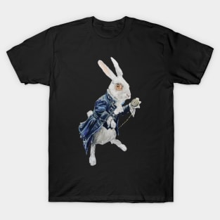 White Rabbit Alice In Wonderland T-Shirt